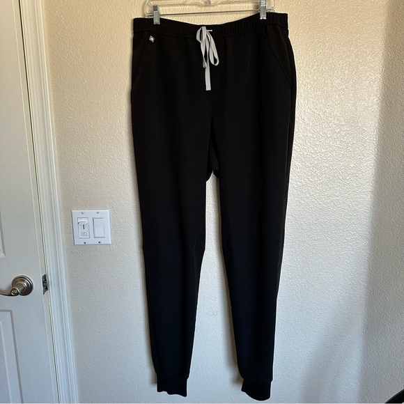 Figs Tansen Jogger Scrub Pants Technical Support Black Size XL/T PO 2786 - Picture 3 of 14